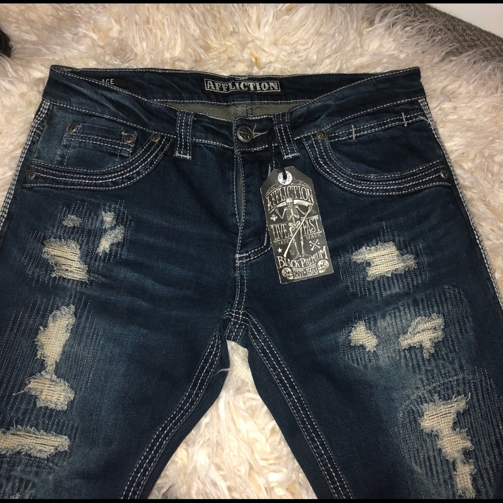 Men’s Affliction Jeans